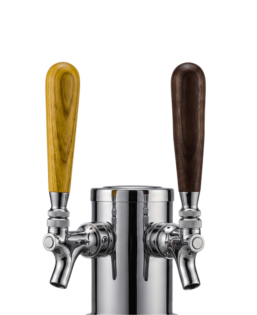 Premium dispensing handles